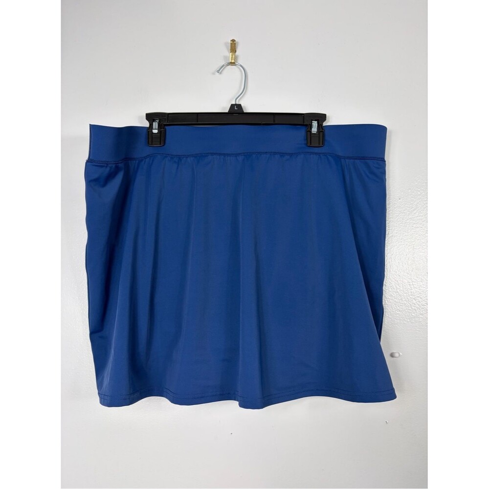 Coldwater Creek Royal Blue A-Line swim skirt 18W